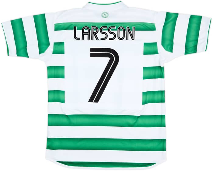 2003-04 Celtic Camiseta Local Larsson #7 - 8/10 - (M)