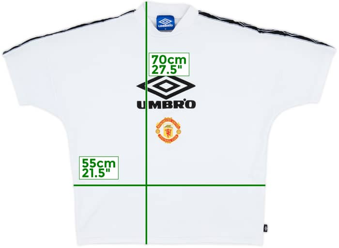 1994-96 Mánchester Unido Umbro Camiseta de Entrenamiento - 7/10 - (M)