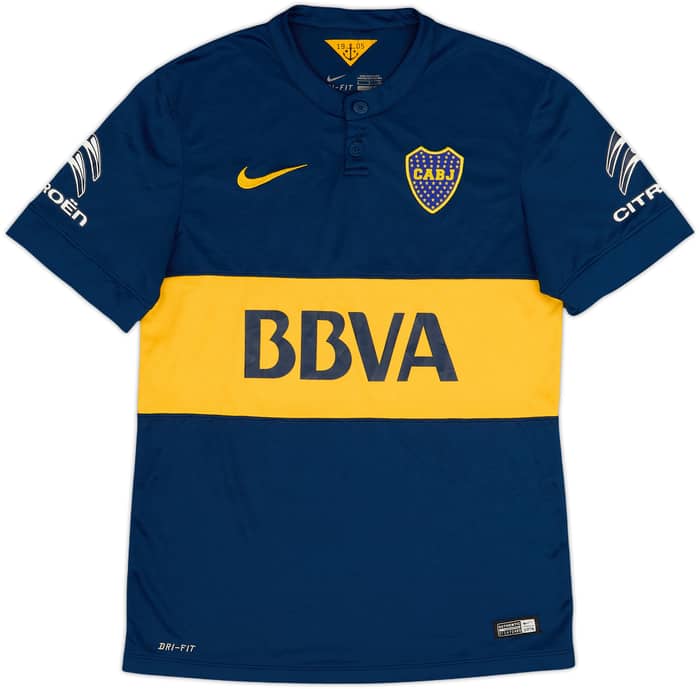 2014-15 Boca Juniors Home Shirt - 9/10 - (S)
