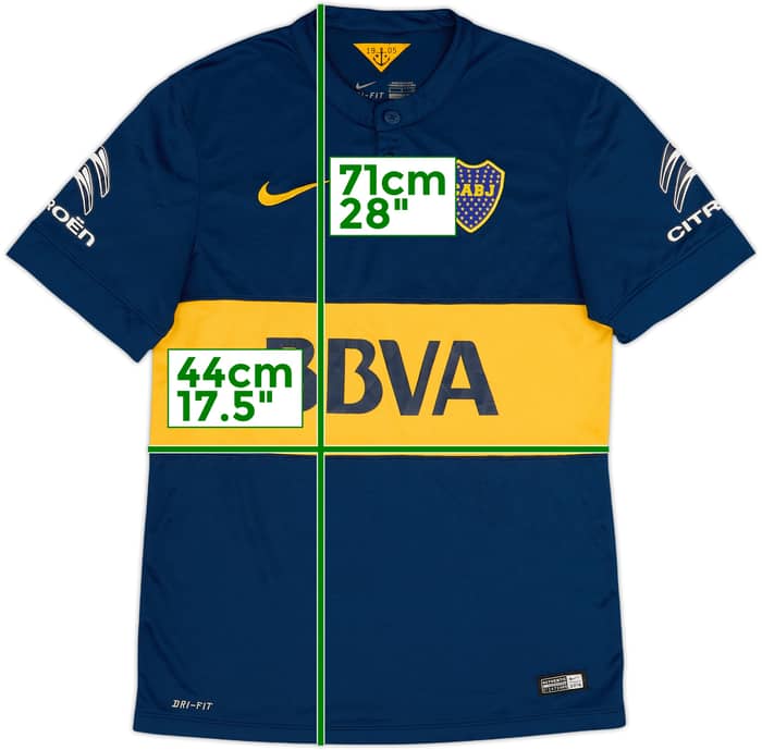 2014-15 Boca Juniors Home Shirt - 9/10 - (S)
