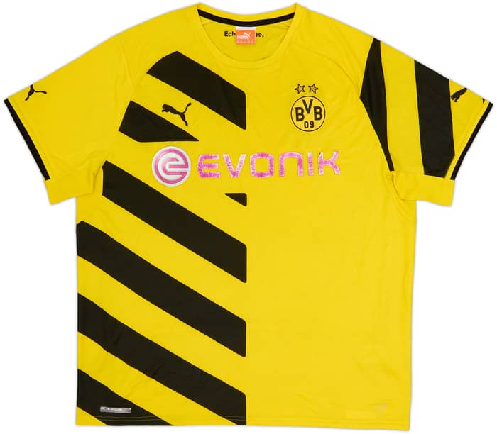 2014-15 Borussia Dortmund Home Shirt - 4/10 - (XXL)