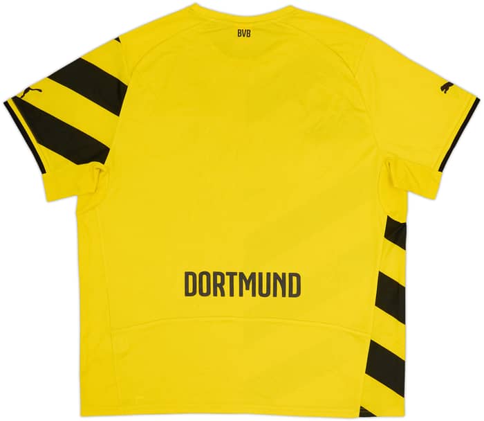 2014-15 Borussia Dortmund Home Shirt - 4/10 - (XXL)
