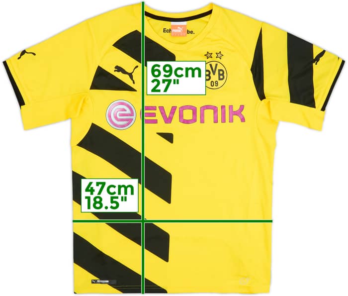 2014-15 Borussia Dortmund Home Shirt - 9/10 - (S)