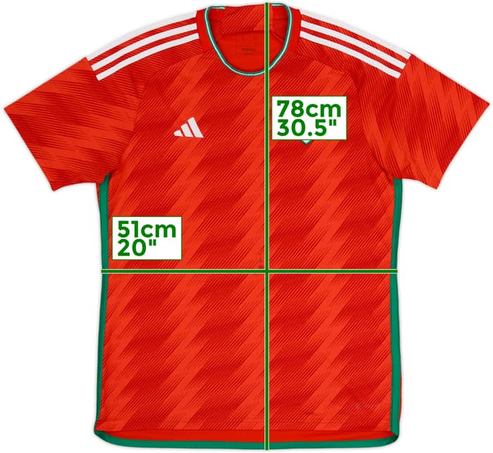 2022-23 Wales Home Shirt - 5/10 - (L)