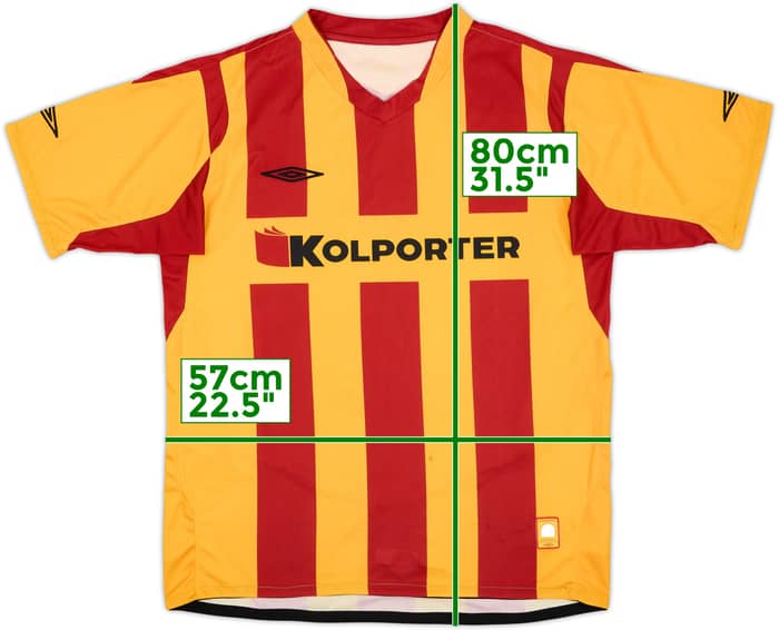 2006-08 Korona Kielce Home Shirt - 6/10 - (L)