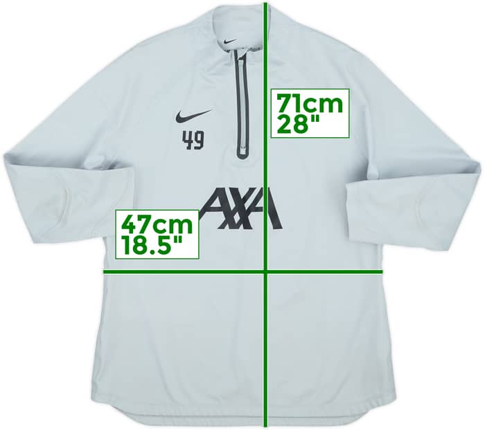2023-24 Liverpool Player Issue Nike Training Shirt #49 - 5/10 - (M)