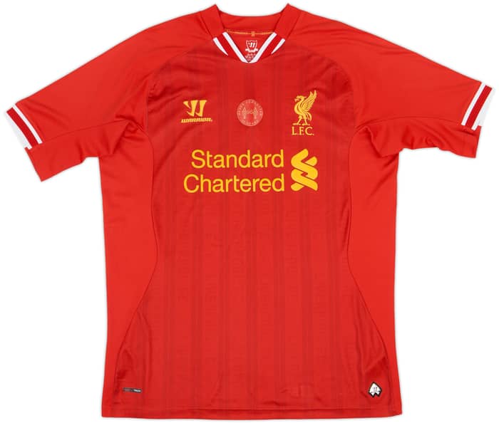 2013-14 Liverpool Home Shirt Suarez #7 - 8/10 - (L)