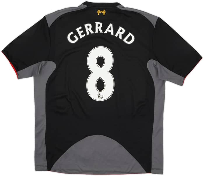 2012-13 Liverpool Away Shirt Gerrard #8 - 7/10 - (L)