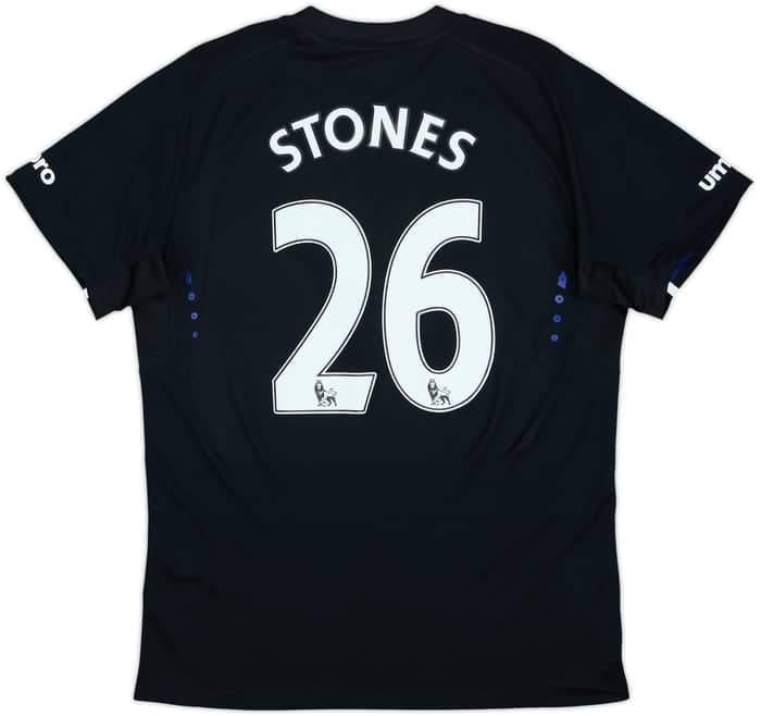 2014-15 Everton Away Shirt Stones #26 (M)