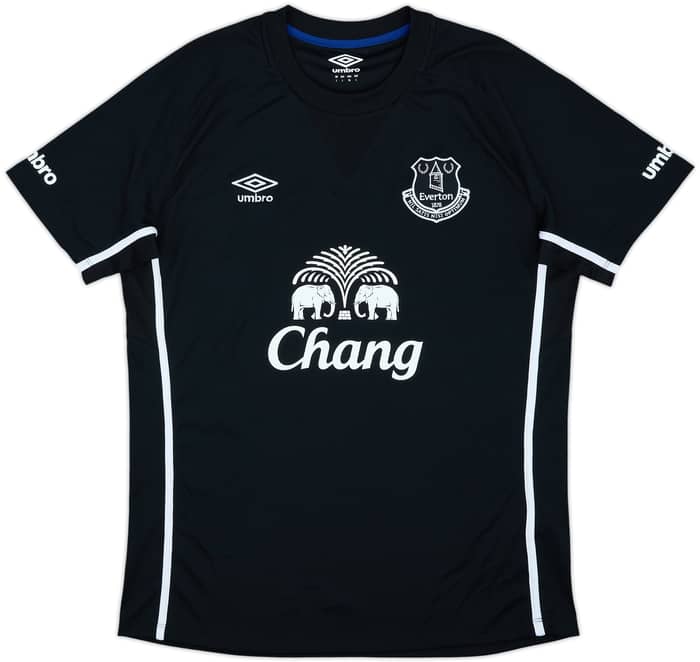 2014-15 Everton Away Shirt Eto'o #5 - 10/10 - (L)