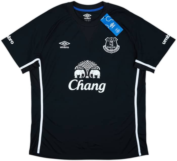 2014-15 Everton Away Shirt Stones #26 (XL)