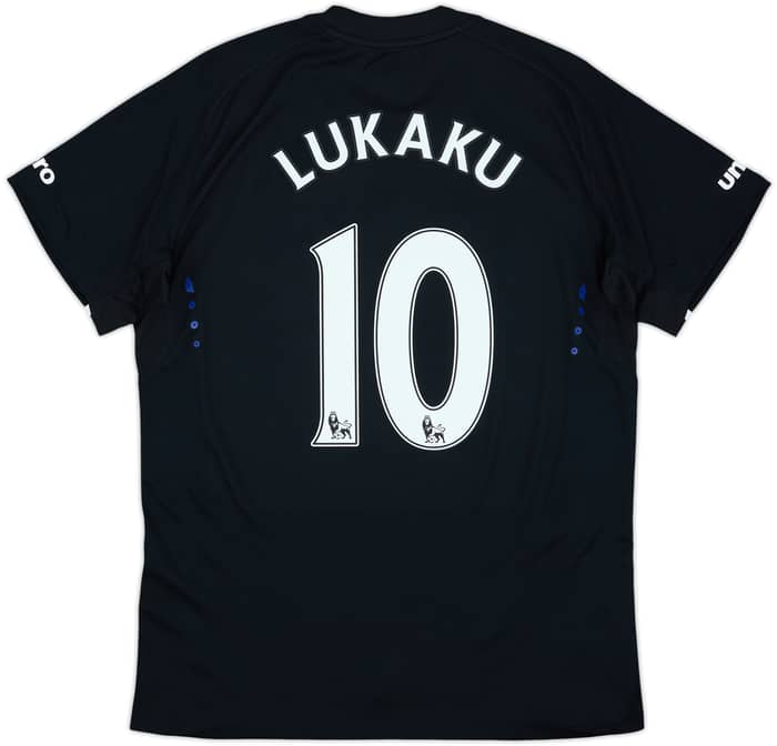 2014-15 Everton Away Shirt Lukaku #10 (M)