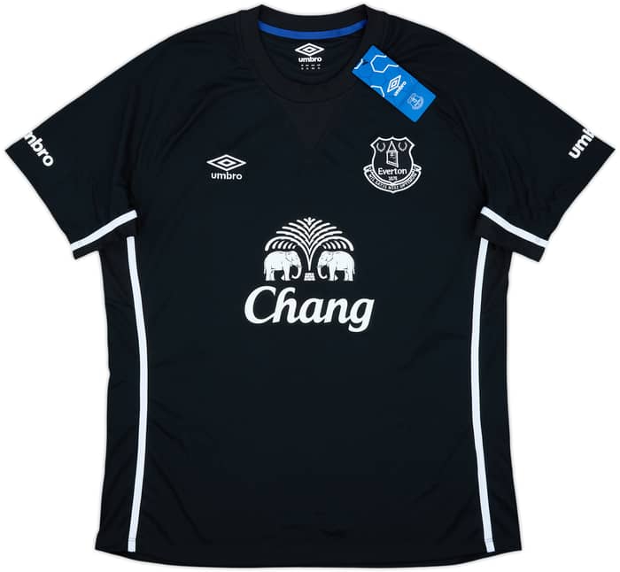 Camiseta de visitante del Everton 2014-15 Eto'o #5 (XL)