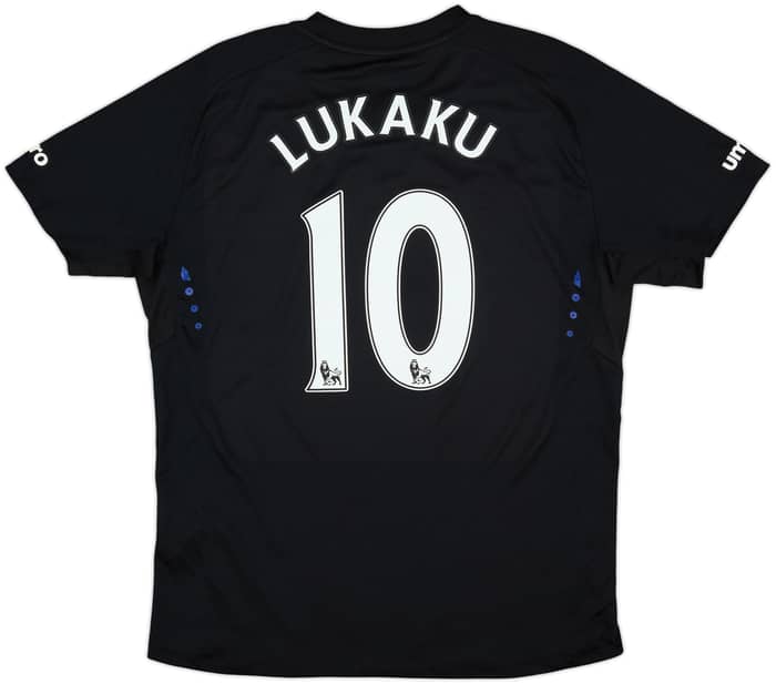 2014-15 Everton Away Shirt Lukaku #10 - 9/10 - (L)