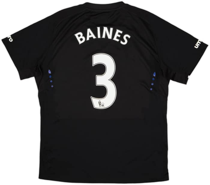 2014-15 Everton Away Shirt Baines #3 - 9/10 - (L)