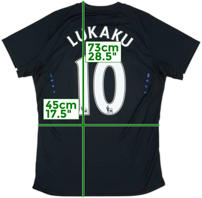 2014-15 Everton Away Shirt Lukaku #10 - 8/10 - (S)