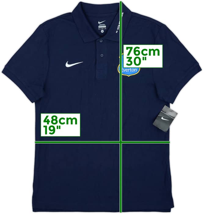 2013-14 Everton Nike Polo Shirt (M)