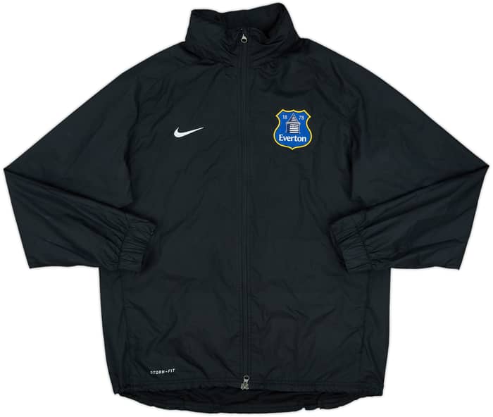 2013-14 Everton Nike Rain Coat - 10/10 - (L)