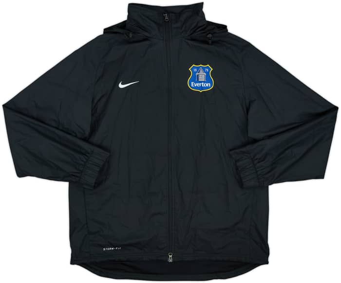 2013-14 Everton Nike Rain Coat - 8/10 - (L)