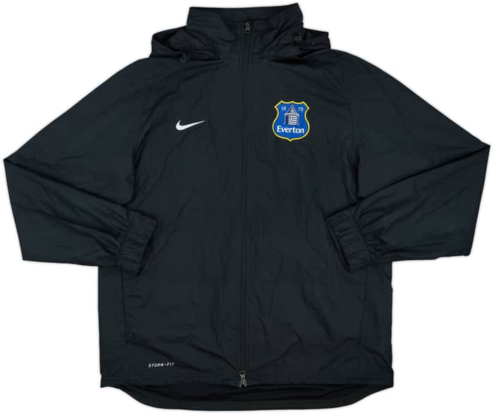 2013-14 Everton Nike Rain Coat - 8/10 - (L)