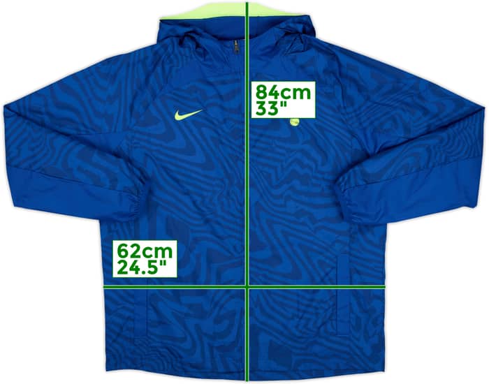 2022-23 Tottenham Nike Hooded Track Jacket - 8/10 - (XL)