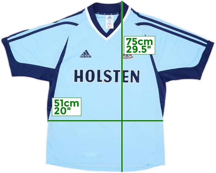 2001-02 Tottenham Away Shirt - 7/10 - (M)