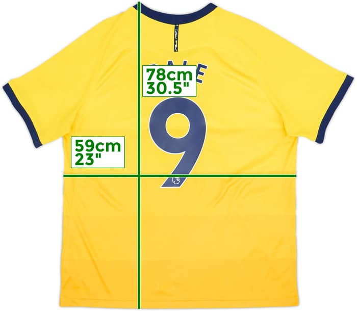 2020-21 Tottenham Third Shirt Bale #9 - 6/10 - (XL)