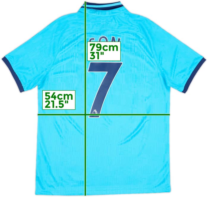 2019-20 Tottenham Third Shirt Son #7 - 10/10 - (L)
