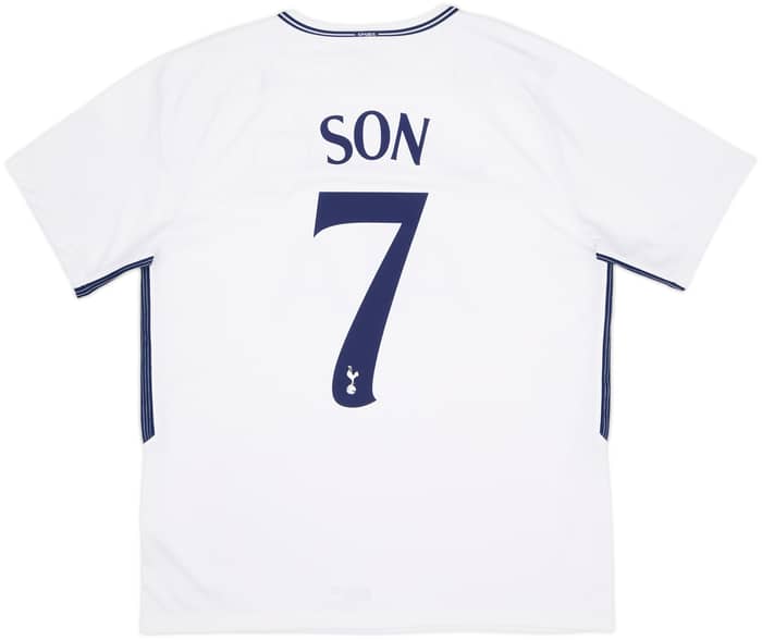 2017-18 Tottenham Home Shirt Son #7 - 10/10 - (L)