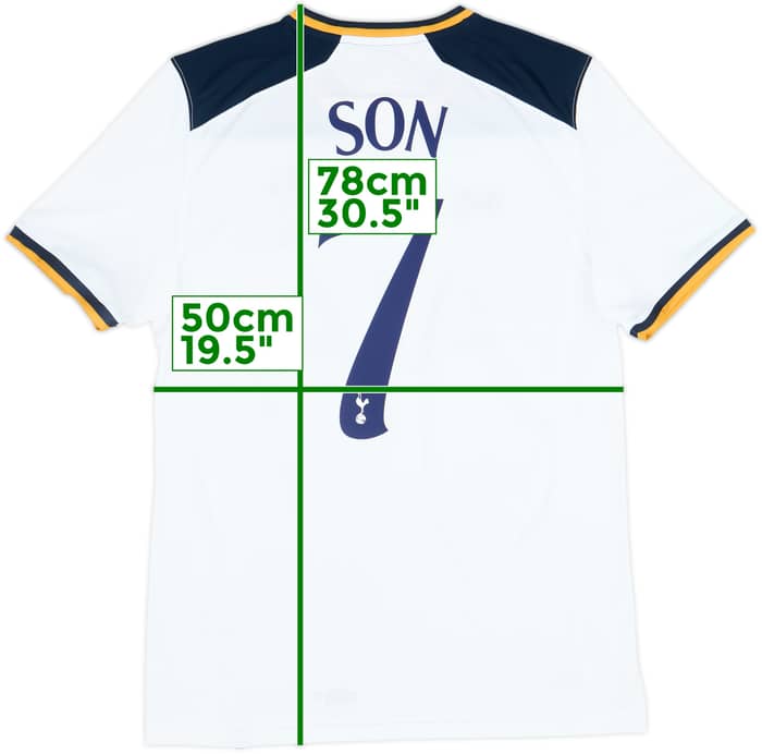 2016-17 Tottenham Home Shirt Son #7 - 10/10 - (L)