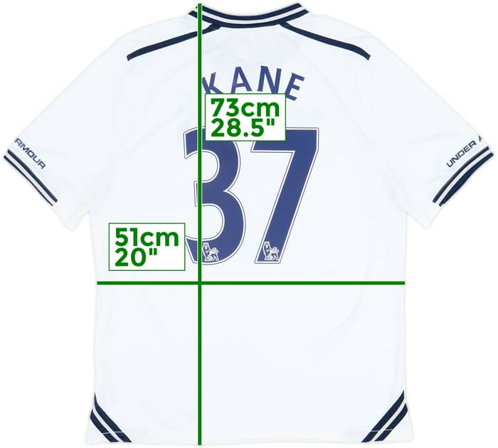 2013-14 Tottenham Home Shirt Kane #37 - 8/10 - (M)