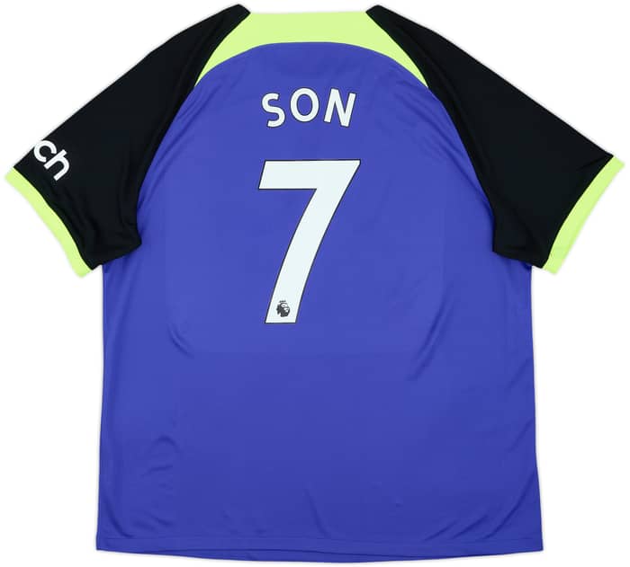 2022-23 Tottenham Away Shirt Son #7 - 9/10 - (XL)