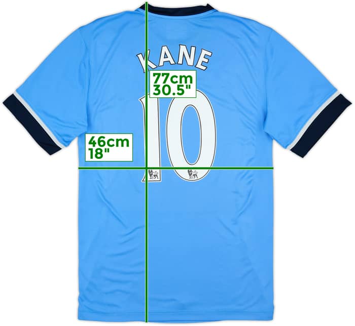 2015-16 Tottenham Away Shirt Kane #10 - 8/10 - (M)