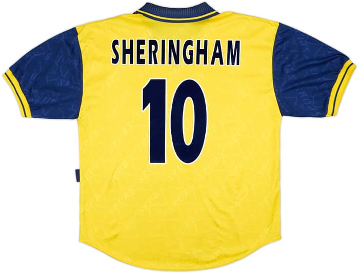1995-97 Tottenham Third Shirt Sheringham #10 - 8/10 - (L)
