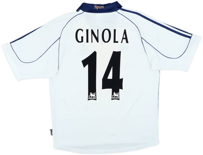 1999-01 Tottenham Home Shirt Ginola #14 - 7/10 - (M)