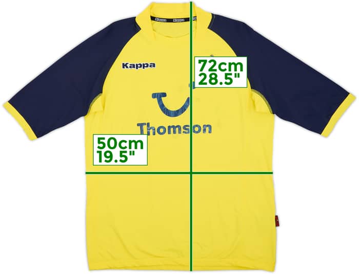 2005-06 Tottenham Third Shirt - 5/10 - (XL)