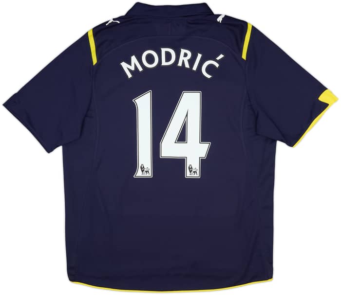 2009-10 Tottenham Away Shirt Modric #14 - 9/10 - (M)