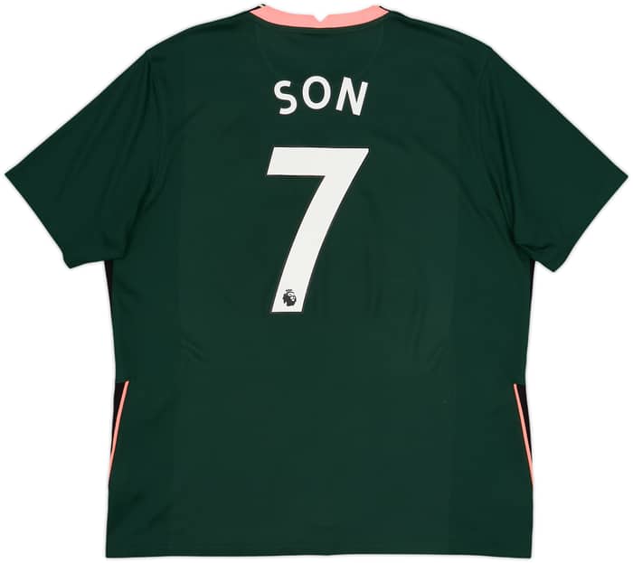 2020-21 Tottenham Away Shirt Son #7 - 8/10 - (XL)