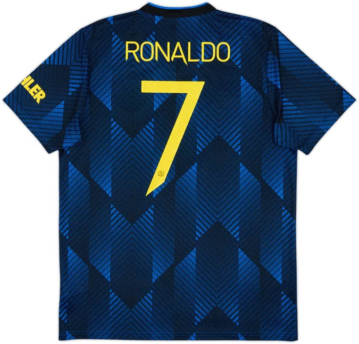 2021-22 Manchester United Third Shirt Ronaldo #7 - 8/10 - (L)