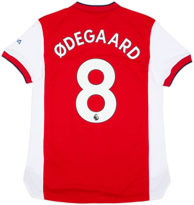 2021-22 Arsenal Authentic Home Shirt Odegaard #8 (Women's M)