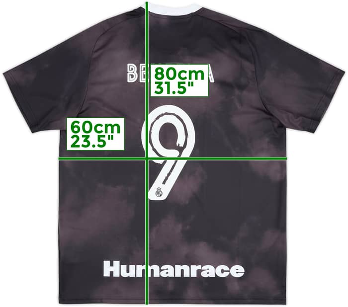 2020-21 Real Madrid Humanrace Shirt Benzema #9 (XL)