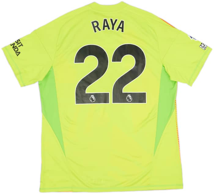 2024-25 Arsenal GK S/S Shirt Raya #22 (XL)