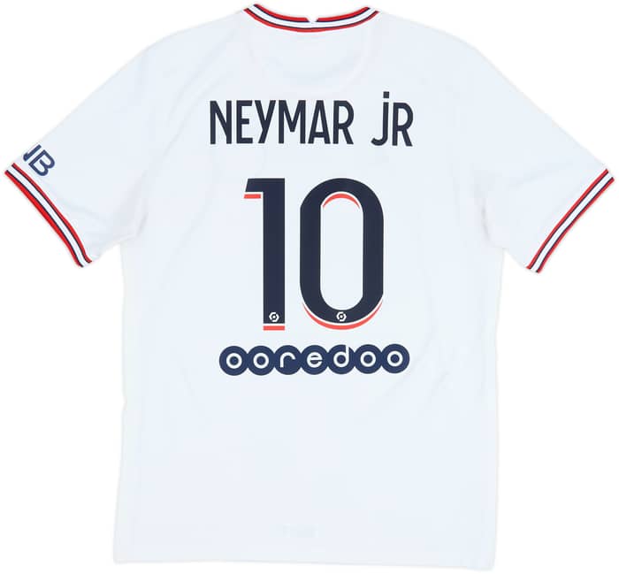 2021-22 Paris Saint-Germain Fourth Shirt Neymar Jr #10 - 8/10 - (M)