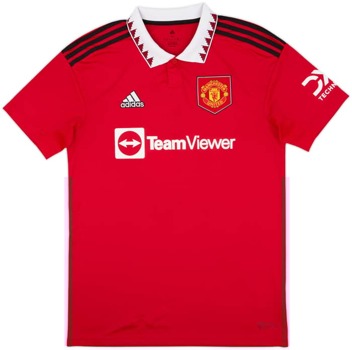 2022-23 Manchester United Home Shirt Rashford #10 - 8/10 - (M)