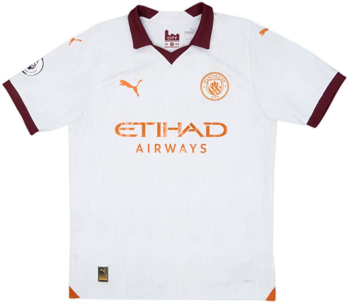 2023-24 Manchester City Away Shirt Haaland #9 - 5/10 - (M)