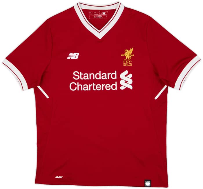 2017-18 Liverpool 125 Years Home Shirt Mane #19 - 7/10 - (XL.Boys)