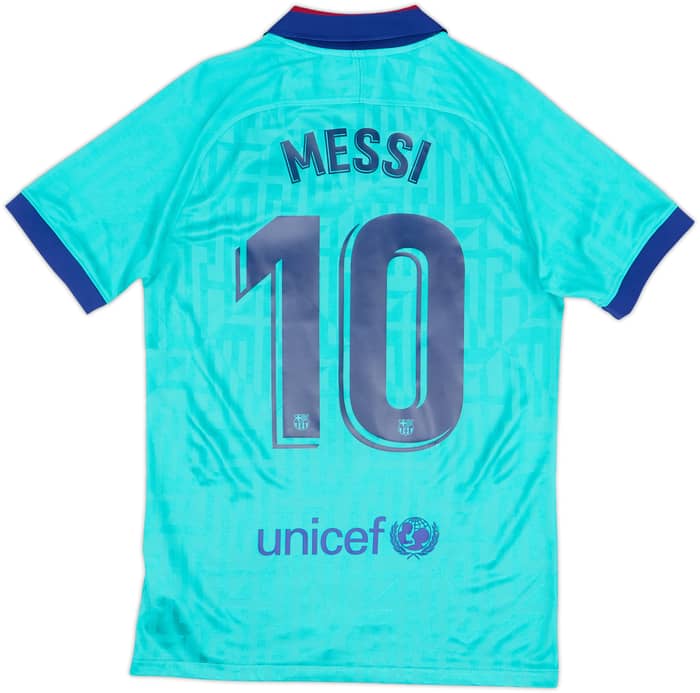 2019-20 Barcelona Third CL Shirt Messi #10 - 8/10 - (S)