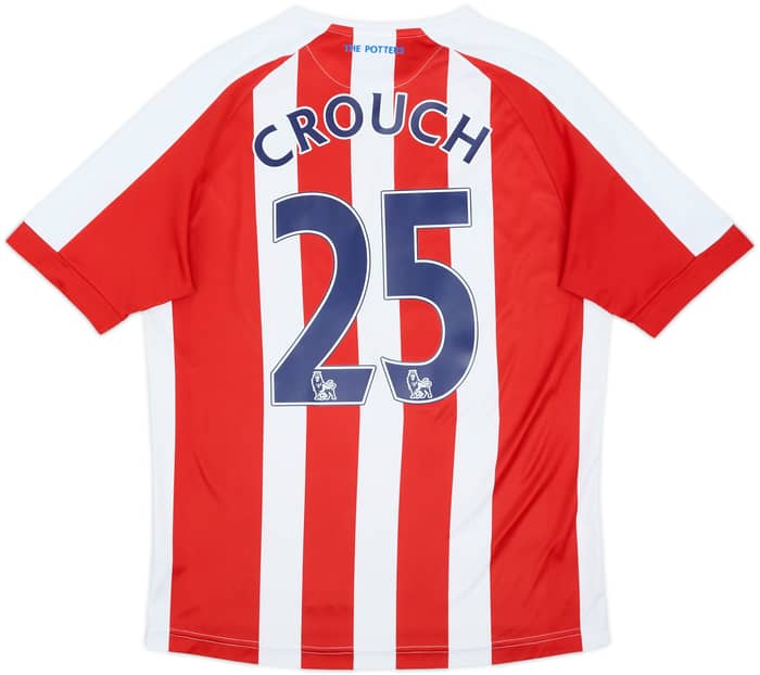 2014-15 Stoke City Home Shirt Crouch #25 - 6/10 - (S)