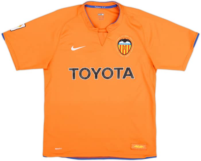2007-08 Valencia Away Shirt David Villa #7 - 7/10 - (M)