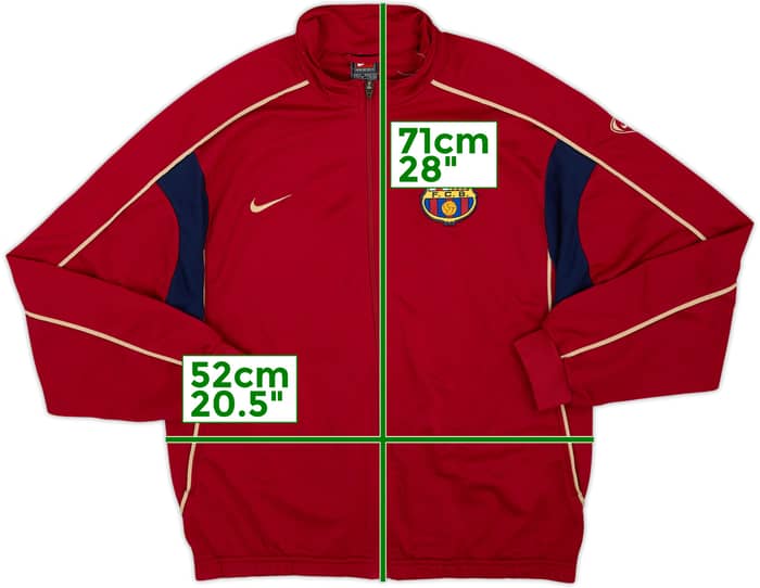 2001-02 Barcelona Nike Track Jacket - 8/10 - (S)
